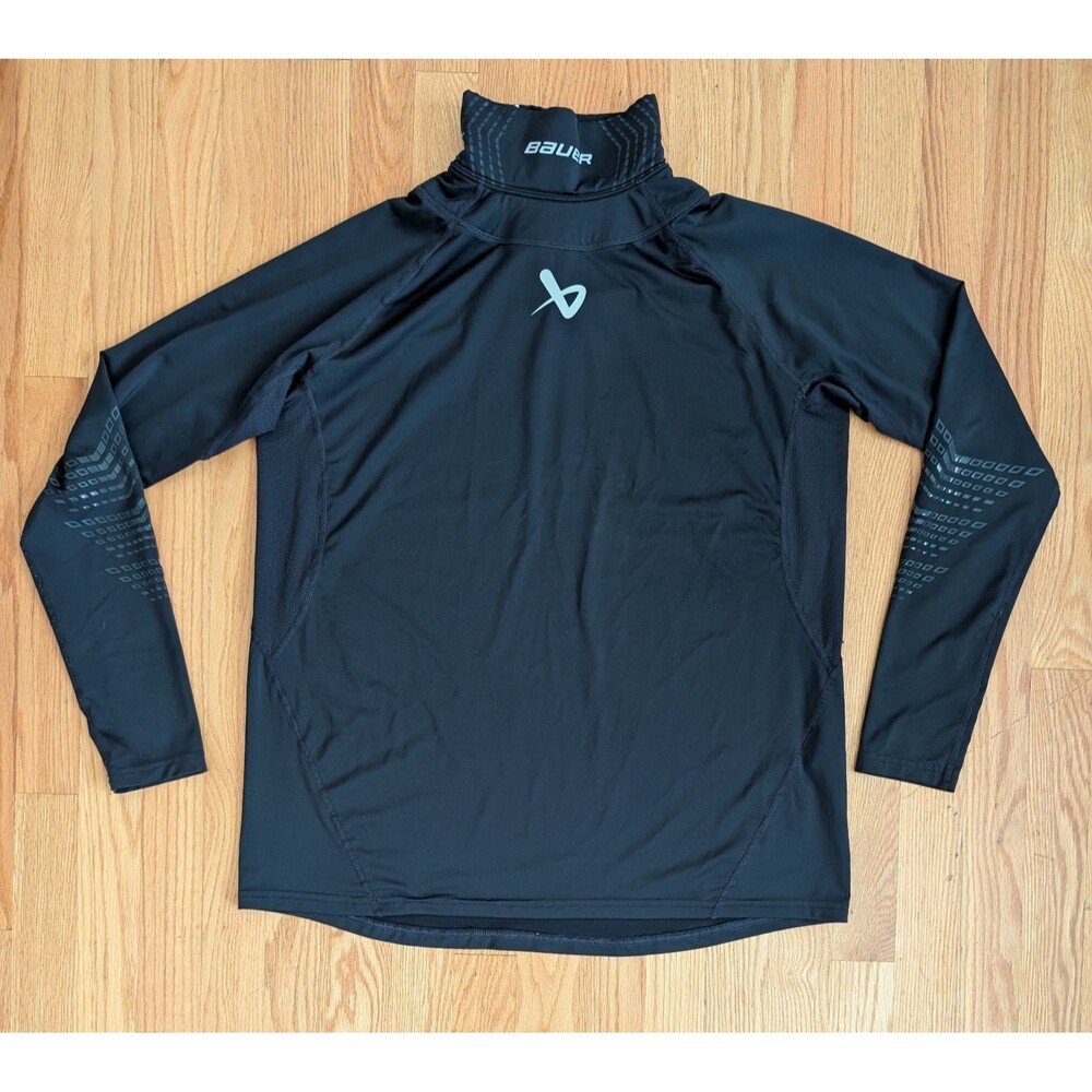 BAUER Ice Hockey Neck Protect Base Layer Shirt Adult Senior Large Guard